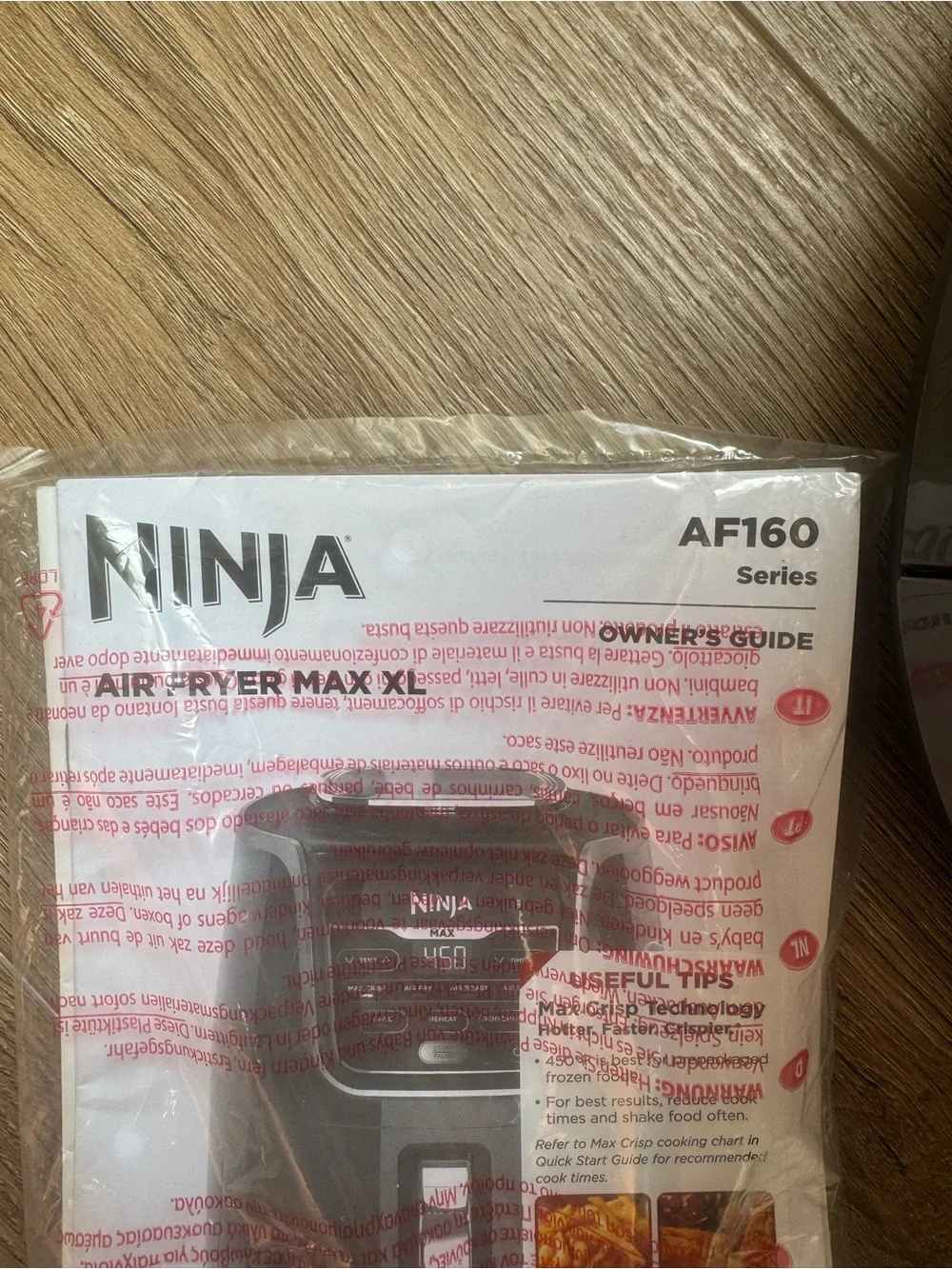 NEW Ninja Max XL Air Fryer
